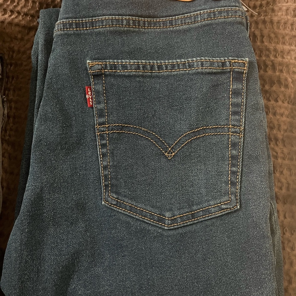 Levi's Men's 514 Straight Fit Stretch Jeans Blue Size 28WX30L